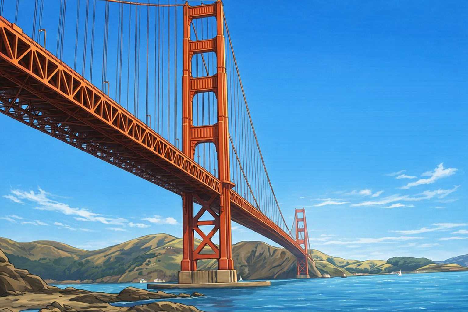 構造物のディテールと光